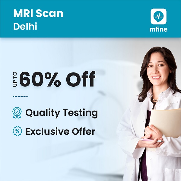 Lowest MRI scan cost in Delhi!
