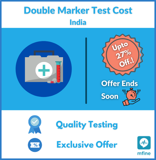 Double Marker Testing Cost in India