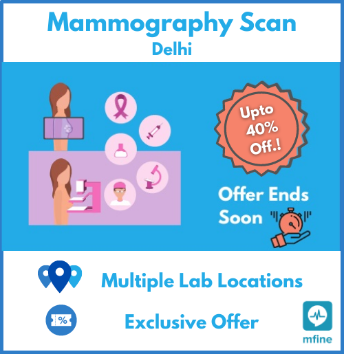 Lowest Mammography Scan Cost in Delhi!