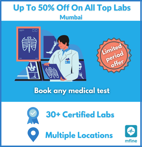 Avail up to 50% off on top labs in Mumbai.