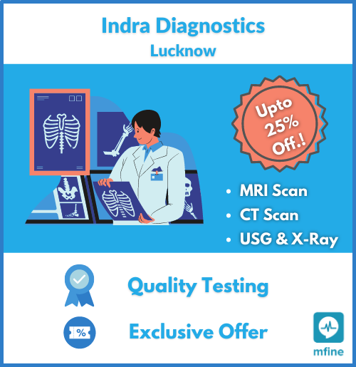 Indra Diagnostics Scans Cost Lucknow - mfine