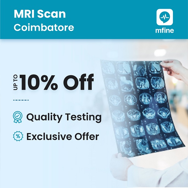 10% off on MRI scan cost in Coimbatore