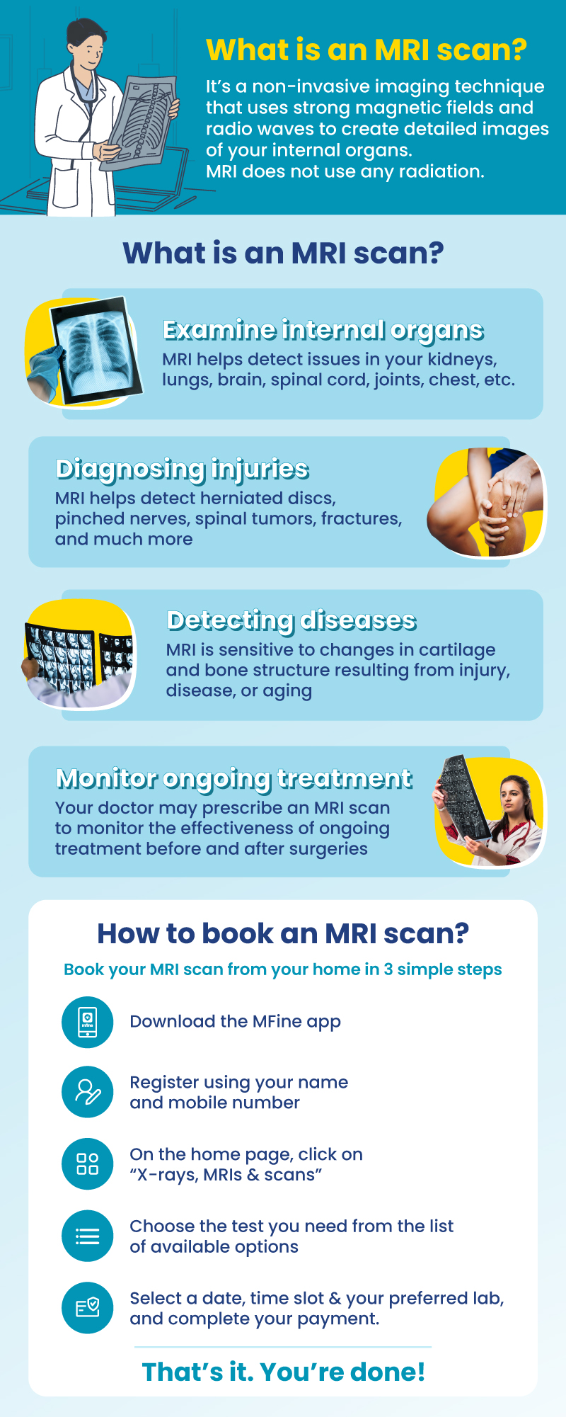 how to book mri scan
